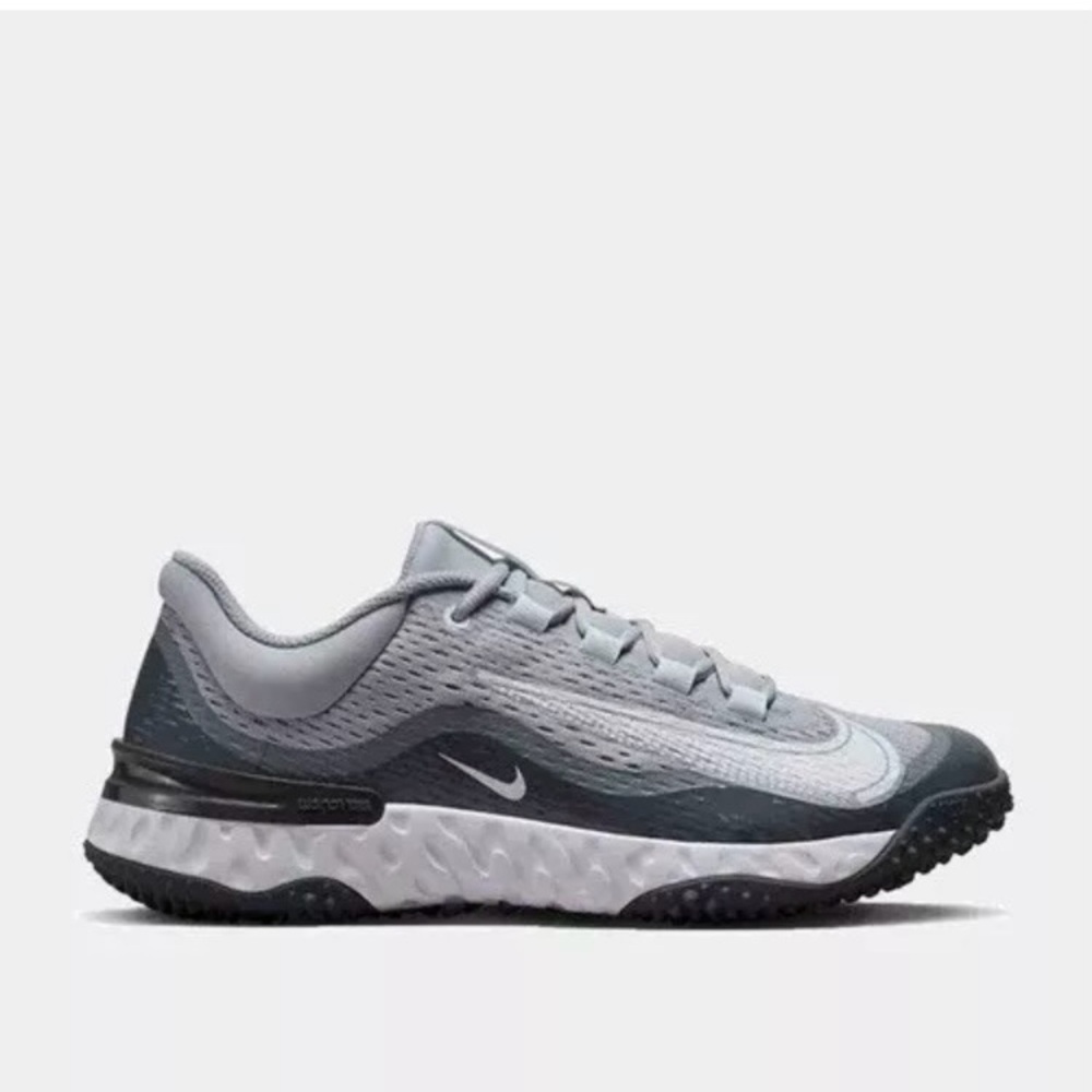 NIKE ALPHA HUARACHE ELITE 4 TURF LOW WOLF GREY BASEBALL DJ6523-010